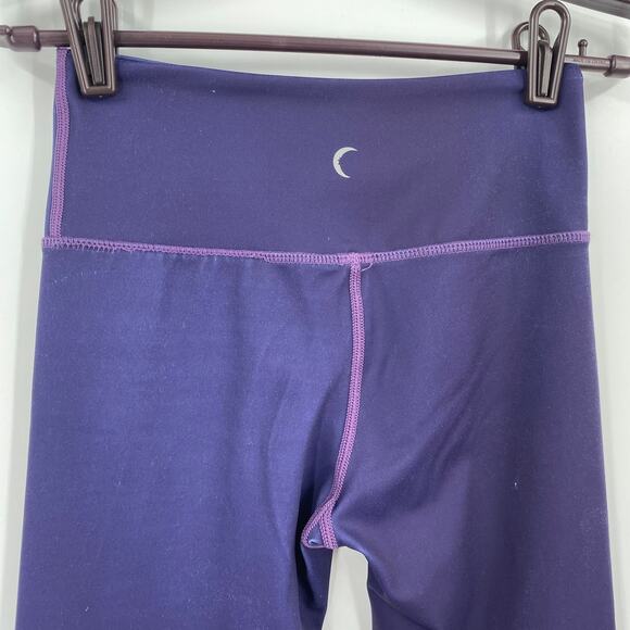 Zyia Active Purple Ombre Light N Tight Logo Leggings Size 2 - Picture 4 of 9